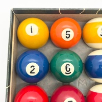 Full Set 16 Pool Balls 2 Inch Solid and Striped Billiard Balls Classic Game