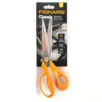 Fiskars Classic 27 cm Tailor Scissors Ergonomic Orange Handle Shears