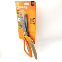 Fiskars Easy Action Pinking Shears Stainless Steel Zigzag Scissors
