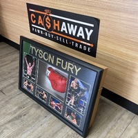Tyson Fury Signed Boxing Glove Autographed Gypsy King with COA Memorabilia
