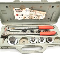 Ridgid Tube Expander Model S with 8 Heads and Case HVAC Plumbing Tool