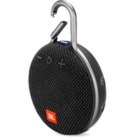 JBL Clip 3 Portable Bluetooth Speaker Black Waterproof Wireless Sound