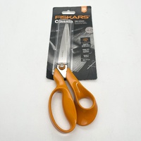 Fiskars Classic 27 cm Tailor Scissors Ergonomic Orange Handle Shears