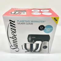Sunbeam MX7900SC Planetary Mixmaster Stand Mixer Silver Cloud