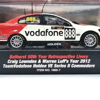 Craig Lowndes Warren Luff 2012 TeamVodafone Holden VE Series II Commodore 1:43
