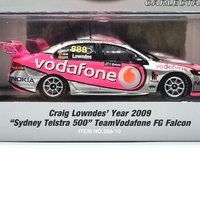 Classic Carlectables 1:43 Craig Lowndes 2009 Pink Vodafone FG Falcon 888