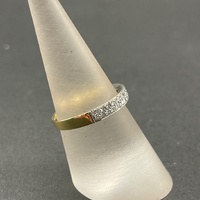 Ladies 18ct Yellow Gold Diamond Cluster Ring