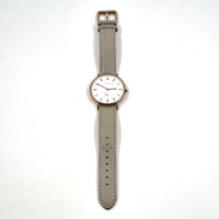 The Horse Classic Ladies Watch Rose Gold Grey Leather Strap Minimalist