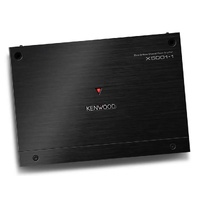 Kenwood X5001-1 1000W Compact Class D Mono Power Car Amplifier Amp