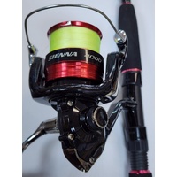 Shimano Sienna Viper FGX 6ft 6 inch 2pc Spinning Combo 4-7kg Reel Line