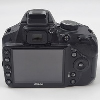 Nikon D3200 DSLR Camera Body Low Shutter Count 2188 Strap and Battery