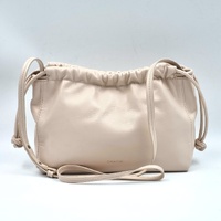 Calvin Klein K60K612650 Grey Morn Drawstring Crossbody Bag with Dust Bag