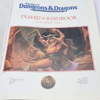 TSR Players Handbook AD&D 2nd Edition Advanced Dungeons Dragons RPG