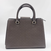 GUESS Suma Satchel Handbag CML Leather Tote SG947806 Stylish Purse