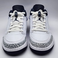 Nike Spizike Low White Obsidian Pure Platinum FQ1759-104 Mens 10.5