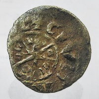 Crusader States Tripoli Bohemond IV-VI Bi-Denier Coin c.1201-1274