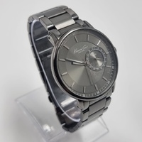 Kenneth Cole New York KC9030 Mens Gunmetal Stainless Steel Bracelet Watch