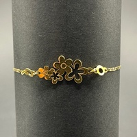 Child's 18ct Yellow Gold Anchor Link Bracelet