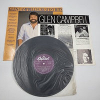 Glen Campbell Greatest Hits 1982 Vinyl LP Country Classic Album Record