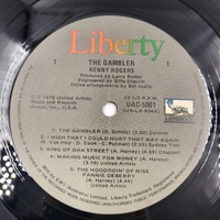 Kenny Rogers The Gambler Vinyl Record 1978 LP Album Country Classic