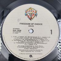 DEVO Freedom of Choice 1980 Vinyl LP Record Original Rock Album