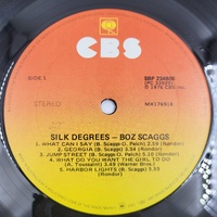 Boz Scaggs Silk Degrees 1976 Gatefold Vinyl Record Classic Rock LP