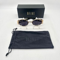 9Five St James Sunglasses 24K Gold Plated Polarized Designer Eyewear