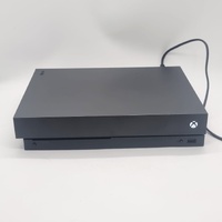 Microsoft Xbox One X Console Black with Purple Wireless Controller