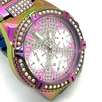Guess GW0044L1 Lady Frontier Iridescent Crystal Multifunction Watch