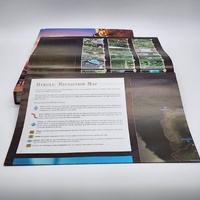 Legend of Zelda Breath of the Wild Collectors Edition Guide Book Map