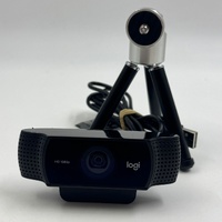 Logitech HD 1080p Webcam with Tripod Full HD Video Streaming Plug and Play