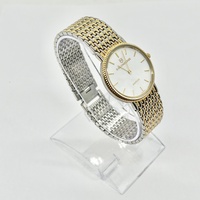 Raymond Renee NB1182 Ladies Sapphire Watch Gold Silver Swiss Quartz
