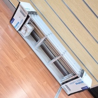 Large View Kimberley Sliding Attic Ladder Max Height 3m Folded 1310x310x176mm