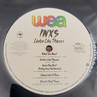 INXS Listen Like Thieves 1985 Australian Pressing Gatefold Vinyl LP