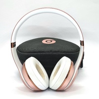 Beats Solo3 Wireless Bluetooth On-Ear Headphones A1796 Rose Gold with Case