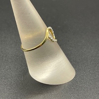 Ladies 18ct Yellow Gold Natural Diamond Ring