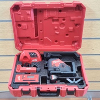 Milwaukee M12 Laser Level Kit with Charger Battery Detector and Case