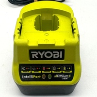 Ryobi ONE+ 18V Battery Charger IntelliPort System with 5.0Ah Battery