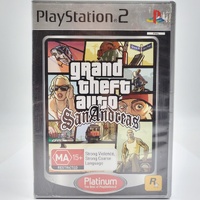 Grand Theft Auto San Andreas PS2 Complete CIB With Manual