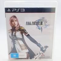 Final Fantasy XIII 13 PS3 Game Complete With Manual 