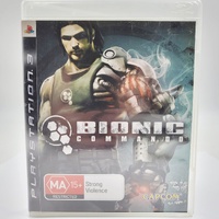 Bionic Commando Sony PlayStation 3 PS3 Game Complete With Manual 