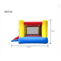 Happy Pop 9201D Airflow Bouncer with Blower Inflatable Kids Bouncer 3-10