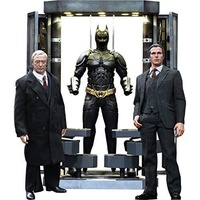 Hot Toys MMS236 Batman Armory 1/6 Scale Bruce Wayne and Alfred Figure