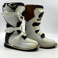 O'Neal Youth MX Motocross Dirt Bike Boots K13 White Black Off Road