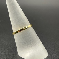 Ladies 18ct Yellow Gold Plain Wedding Band Ring