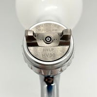 DeVilbiss ProLite 1.3mm Fluid Tip HV30 Cap Spray Paint Gun Blue