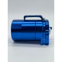 Universal Car Oil Catch Can Tank Aluminum Blue