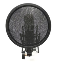 Large View Rode Diaphragm Condenser Microphone with Pop Filter Cradle and Cable