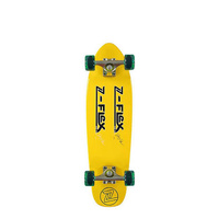 Large View Z Flex Jimmy Plumer Model Yellow Skateboard Pro Model 7.75 Inch Deck