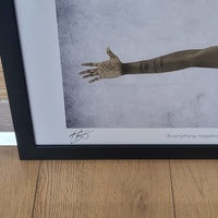 Large View Kobe Bryant Black Mamba LA Lakers Framed Poster 93x40cm Wicked Art